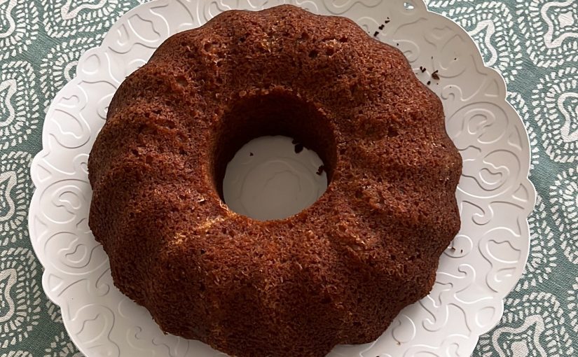 Ciambellone al Cocco con Eritritolo e Mandorle (senza&nbsp;glutine)